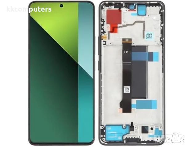 LCD Дисплей за Xiaomi Redmi Note 13 Pro 5G / Poco X6 5G (2023) / Тъч скрийн / Без Рамка / Черен / Se