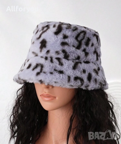 Пухена шапка идиотка Teddy bear, снимка 6 - Шапки - 40659182