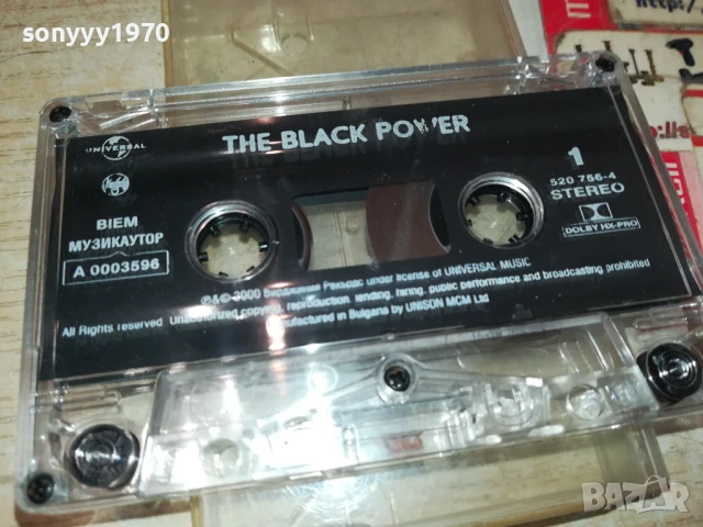 the black power-original tape 1107251734, снимка 2 - Аудио касети - 50989480
