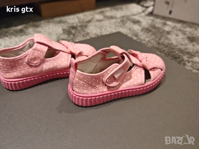 два чифта детски пантофи с панделка – №25, снимка 9 - Детски пантофи - 53484719