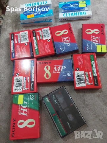 видео касети , снимка 2 - Аудио касети - 53287107
