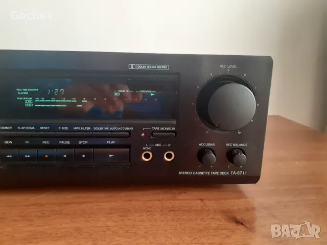 Триглав Onkyo TA-6711, снимка 2 - Декове - 48821633