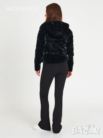 Късо ватирано яке с метален ефект-намаление!, снимка 5 - Якета - 39021923