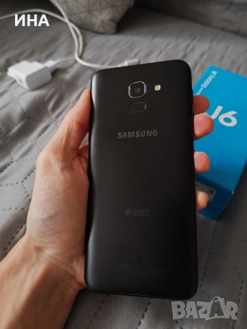 Samsung Galaxy j6 черен, снимка 4 - Samsung - 53096136