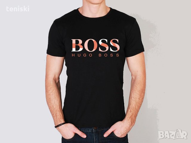 Тениски HUGO BOSS принт 8 модела, снимка 2 - Тениски - 30722447