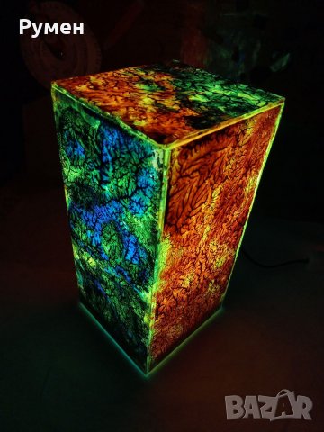 Нощна лампа ръчна изработка, снимка 2 - Други - 34350215