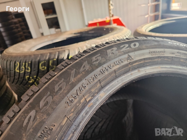 2бр. зимни гуми 255/45/20 Pirelli, снимка 3 - Гуми и джанти - 52509136