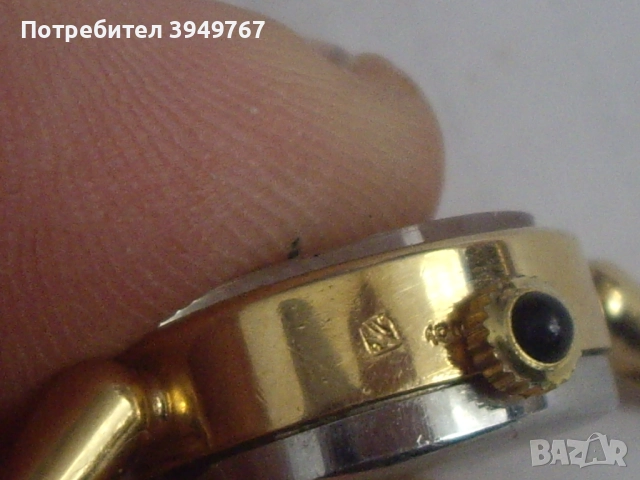 Златен дамски часовник., снимка 3 - Дамски - 52943431