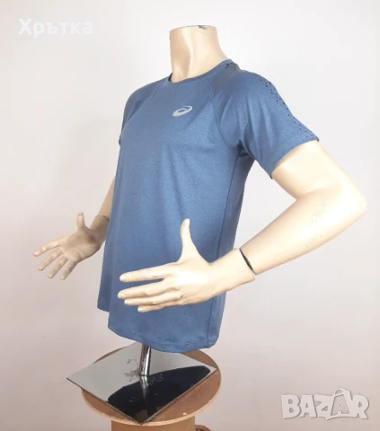 Asics - Оригинална мъжка спортна тениска размер M, снимка 2 - Тениски - 50689258