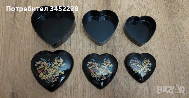 кутийки тип матрйошки 3 броя , снимка 3 - Антикварни и старинни предмети - 49171148