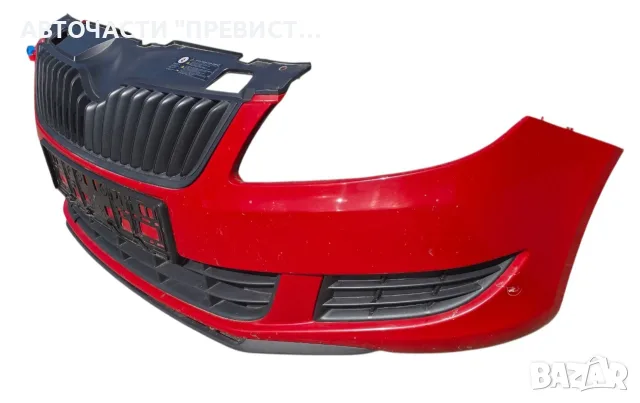 Предна Броня Шкода Фабия 2 Skoda Fabia 2 2007-2014г, снимка 2 - Части - 56046662