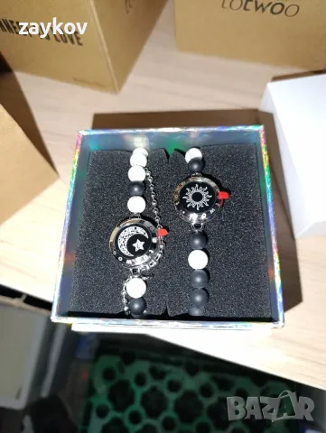 комплект Гривни Sun&Moon Touch с миланско въже , снимка 4 - Друга електроника - 43586586