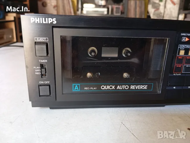 Dual Logic Cassette Deck Philips FC567, снимка 2 - Декове - 55845169
