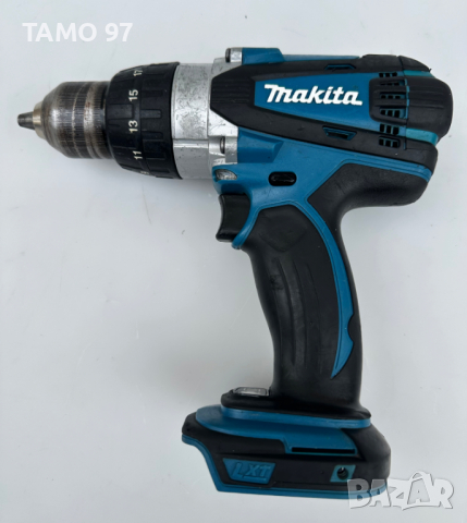 Makita DHP458 - Мощен ударен винтоверт боди, снимка 1