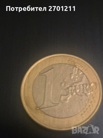 Монетата 1 евро „Хуан Карлос I“ от 2007, снимка 2 - Нумизматика и бонистика - 53651102