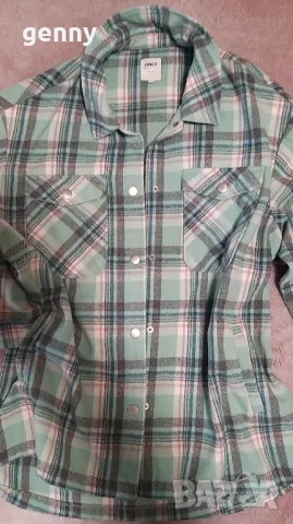 Намалена цена! Only, якенце/риза oversize 42 размер , снимка 2 - Якета - 48266254