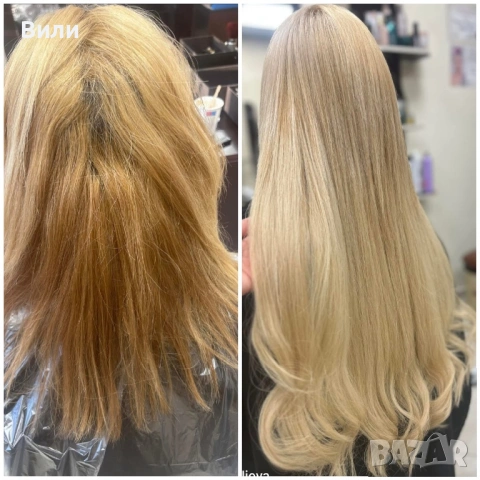 Удължаване и сгъстяване на коса , снимка 7 - Фризьорски услуги - 49341776
