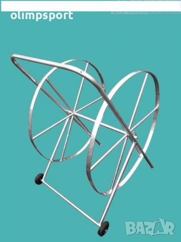 Ролка за навиване на коридори за басейн   WO4  Ролка за навиване на два коридора по 25 м или един по