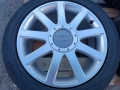 Лети джанти 17ки 5х112 Audi + летни гуми 235/45/17 Continental, снимка 5