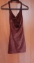 Кафява блестяща рокля , снимка 8