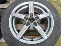 Лети джанти 16ки 5х110 Alutec + летни гуми 205/55/16 Barum, снимка 6