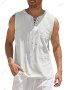 Мъжка модна лятна риза без ръкави, 10цвята - 023, снимка 3