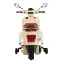 Електрически скутер VESPA 6V със светло бежово кафяво S_1184141, снимка 4