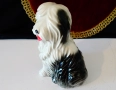 Порцеланова фигура,статуетка куче Бобтейл,печат. , снимка 5