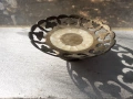 Малка бронзова чинийка със седеф, снимка 2
