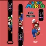 Led Super Mario Супер Марио Луиджи детски часовник електронен тип гривна , снимка 2
