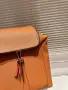 Loewe Луксозна Кафява Кожена Раница Код DST82, снимка 2