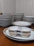 Порцеланов сервиз за хранене със златен кант 40 части, снимка 3