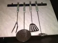 Прибори за кухня с държач 4 броя, снимка 1