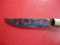 Старинен нож ножка каракулак кокалени чирени , снимка 3
