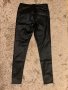 Дамски промазан черен панталон, снимка 10
