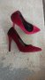 Дамски обувки бордо, снимка 1 - Дамски обувки на ток - 42479484