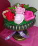 Аранжировки със сапунени рози, снимка 1 - Подаръци за жени - 44595820