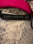 Уникална сатенена наметка рокля V образно деколте Zara Зара змийски принт , снимка 3