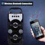 Голяма преносима Bluetooth тонколона с LED светлини MS - 205BT, снимка 2