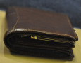 "D Collection" Genuine High Quality Brown Leather Wallet, снимка 8