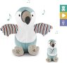 Нова Мека играчка за бебета с пеене и интерактивно пляскане и звук, снимка 8