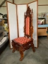 Антикварен трон,кресло,Барок ,комплект 4броя , снимка 6