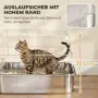 PawHut XXL кутия за котешка тоалетна от неръждаема стомана, снимка 4