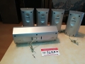 philips center+front x2+surround x2 speakers 1403221658, снимка 11