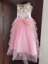 Децка рокля розова юникорн, снимка 1 - Детски рокли и поли - 42263258