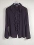 Frans Molenaar zijde blouse EU 44, снимка 1 - Блузи с дълъг ръкав и пуловери - 41529603