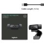 Web камера Logitech HD Pro C920, Fulll HD, Черна, снимка 5