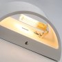 Нова лампа за стена 7W топла бяла LED декоративна за спалня, хол, стълби, снимка 4