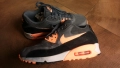 NIKE AIR MAX 90 ESSENTIAL SUNSET GLOW BLACK PLATINUM размер EUR 37,5 / UK 4 маратонки 114-13-S, снимка 7