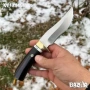 Ръчно изработен ловен нож DER HUNT -D2; 106x218, снимка 3